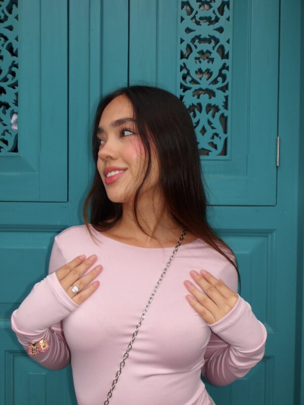 body capuchino rosa lila Body Capuchino