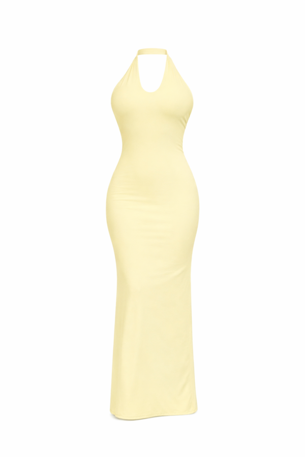 vestido eclipse amarillo