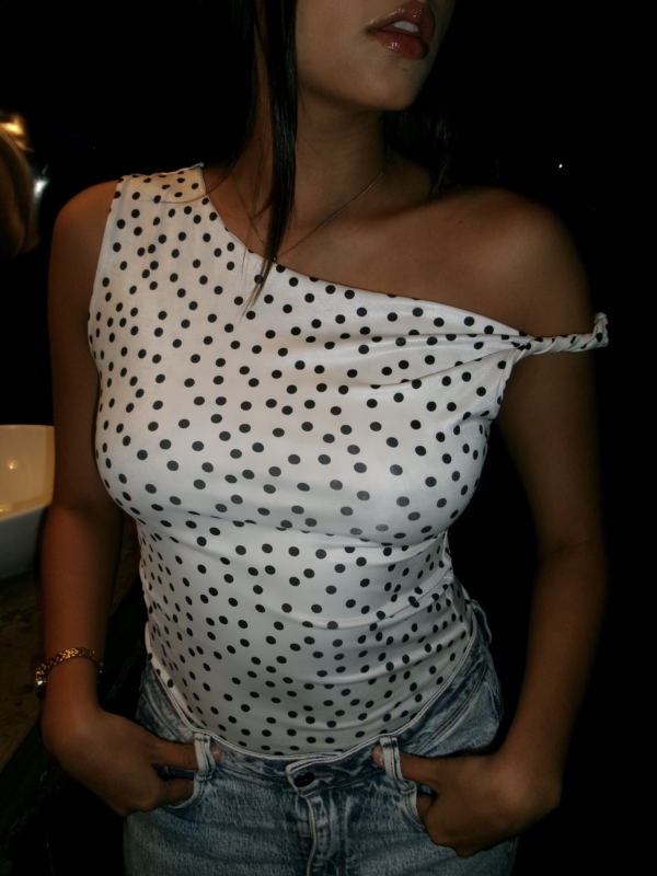 blusa lovely estampado polka dot Blusa Lovely Polka dot