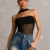 BODY MERLOT NEGRO TIPO HALTER CON MALLATEX BODY MERLOT NEGRO TIPO HALTER CON MALLATEX